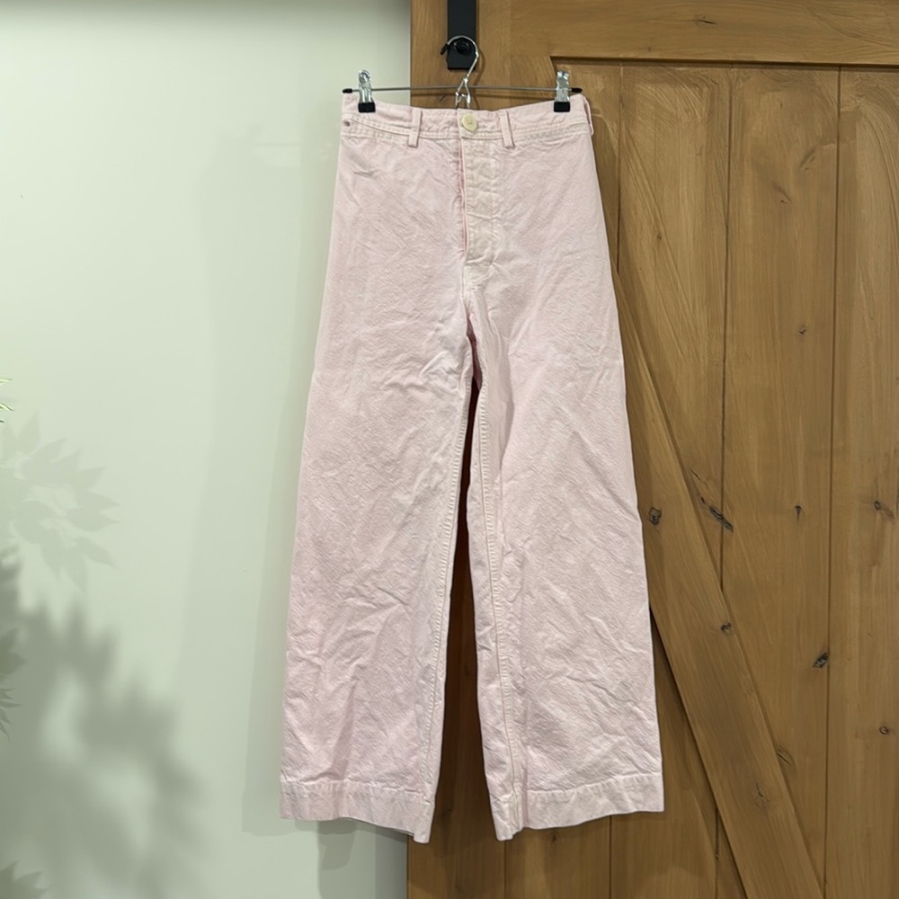 FSOT EUC Jesse Kamm light pink sailor pants 4